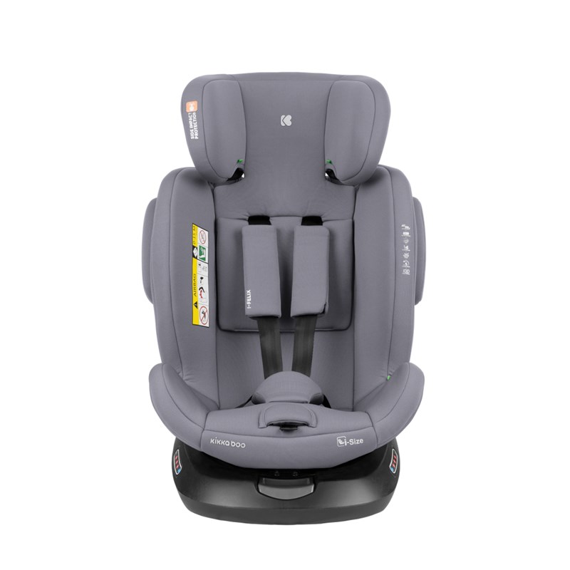 KIKKA BOO AUTOSJEDALICA I-FELIX,I-SIZE,40-150CM,LIGHT GREY