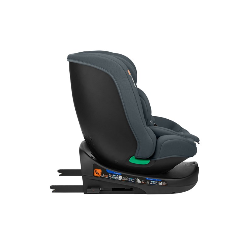 KIKKA BOO AUTOSJEDALICA I-ROUND,I-SIZE,40-150CM,DARK GREY