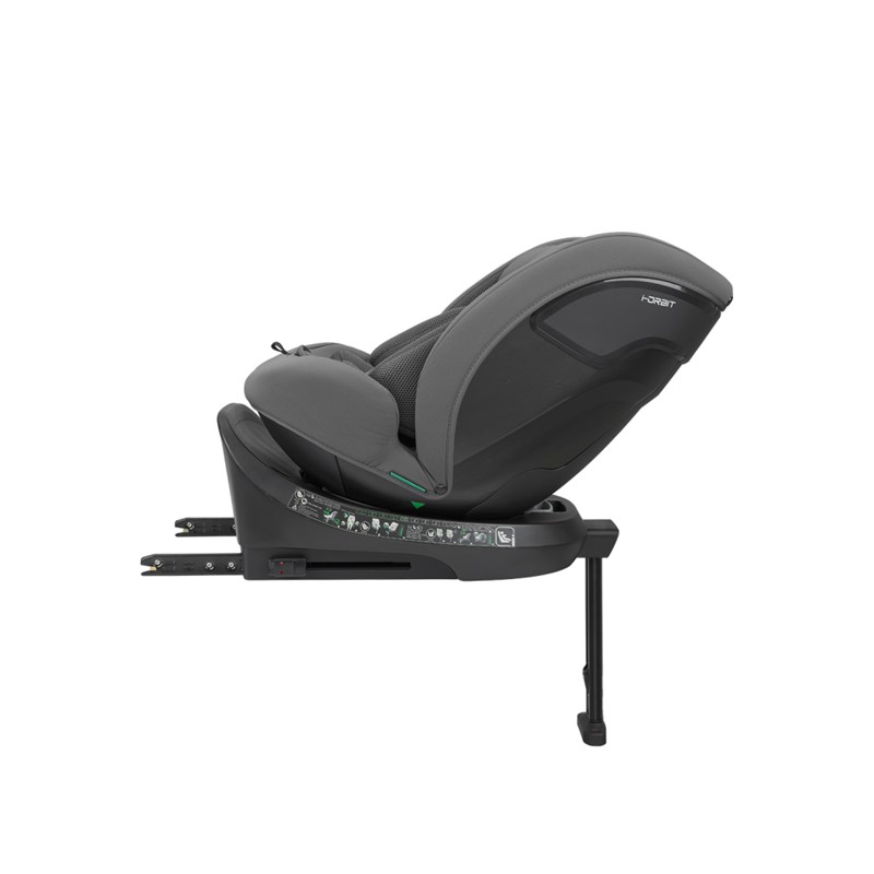 KIKKA BOO AUTOSJEDALICA I-ORBIT,I-SIZE,40-150CM,DARK GREY