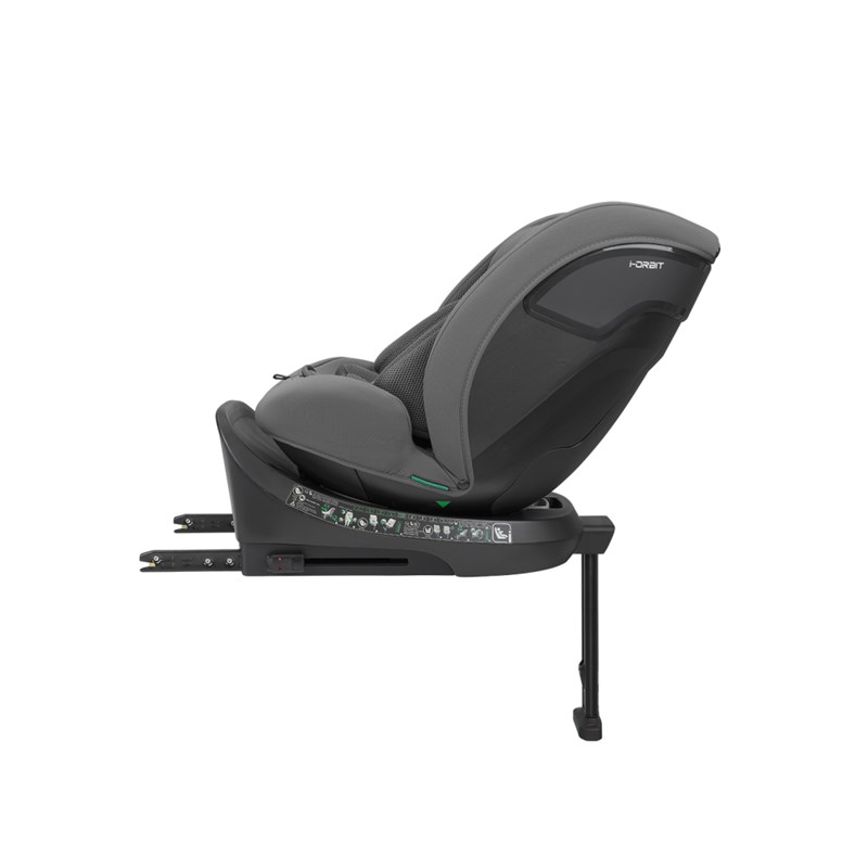 KIKKA BOO AUTOSJEDALICA I-ORBIT,I-SIZE,40-150CM,DARK GREY