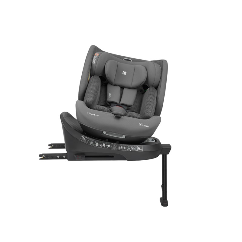KIKKA BOO AUTOSJEDALICA I-ORBIT,I-SIZE,40-150CM,DARK GREY