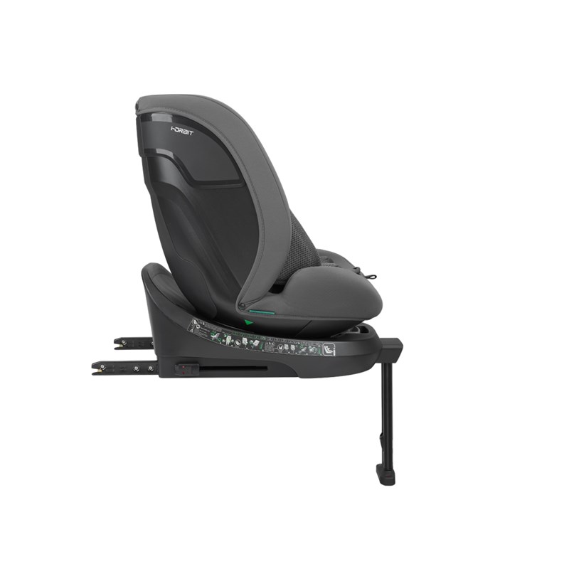 KIKKA BOO AUTOSJEDALICA I-ORBIT,I-SIZE,40-150CM,DARK GREY