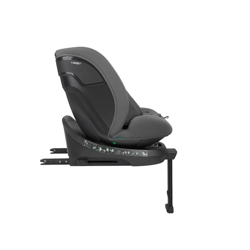 KIKKA BOO AUTOSJEDALICA I-ORBIT,I-SIZE,40-150CM,DARK GREY