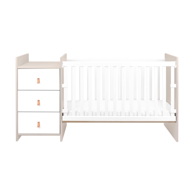 KIKKA BOO KREVETĆ SA KOMODOM ZA PRESVLAČENJE ILANA, BEIGE