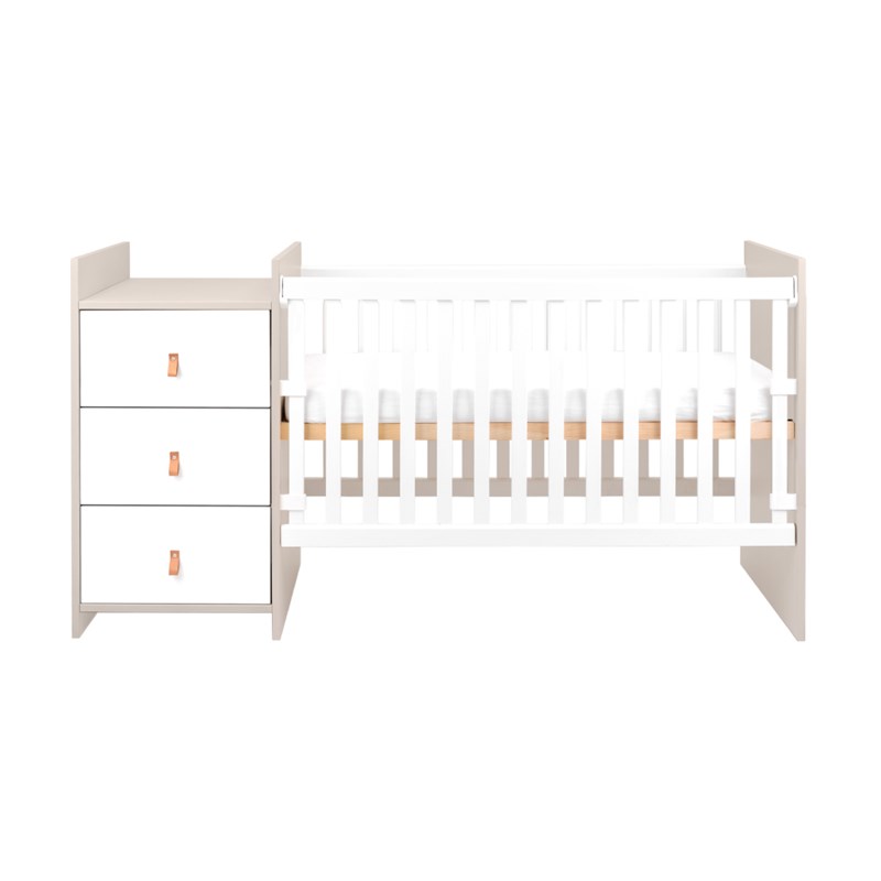 KIKKA BOO KREVETĆ SA KOMODOM ZA PRESVLAČENJE ILANA, BEIGE