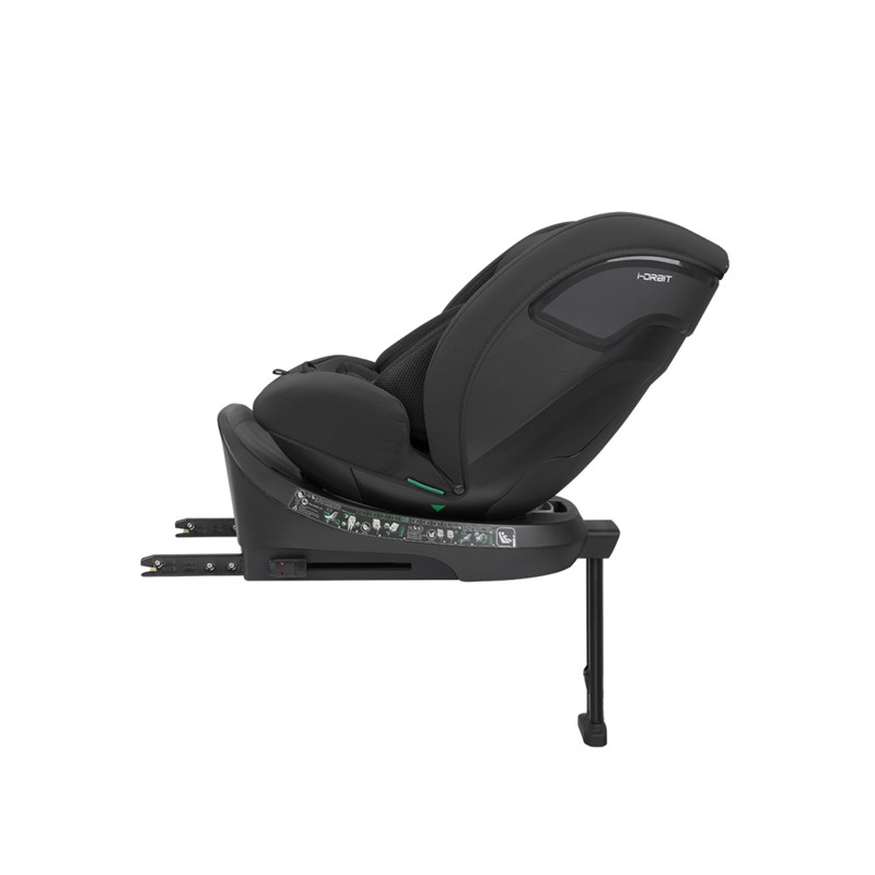 KIKKA BOO I-ORBIT,I-SIZE,AUTOSJEDALICA 40-150CM,BLACK