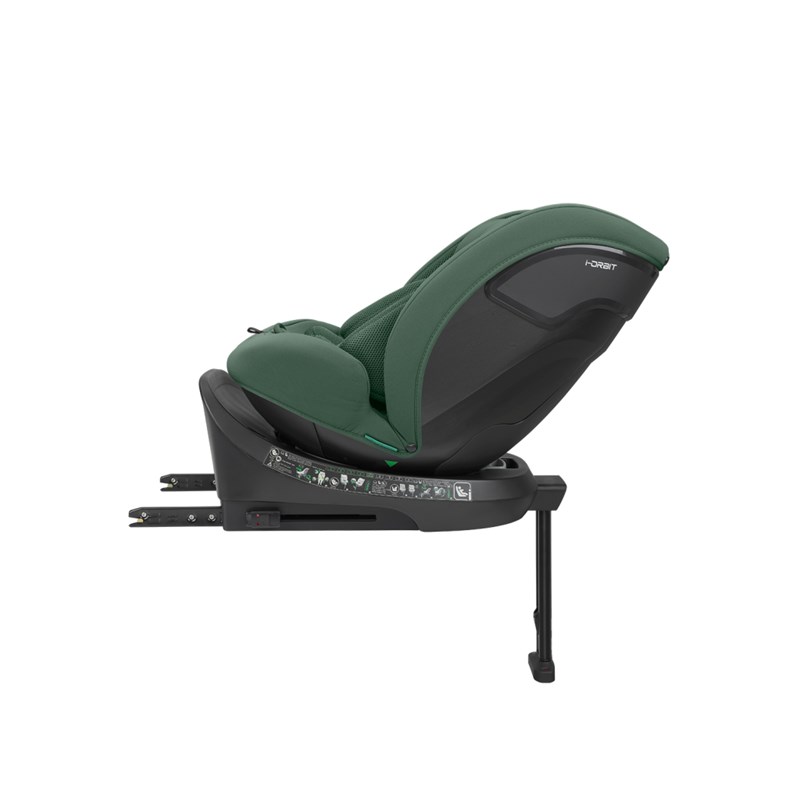 KIKKA BOO I-ORBIT,I-SIZE, AUTOSJEDALICA 40-150CM, ARMY GREEN