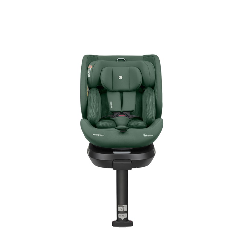 KIKKA BOO I-ORBIT,I-SIZE, AUTOSJEDALICA 40-150CM, ARMY GREEN