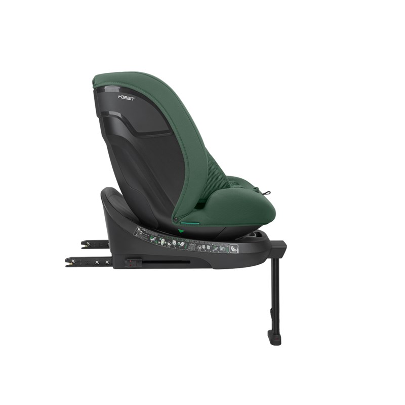 KIKKA BOO I-ORBIT,I-SIZE, AUTOSJEDALICA 40-150CM, ARMY GREEN