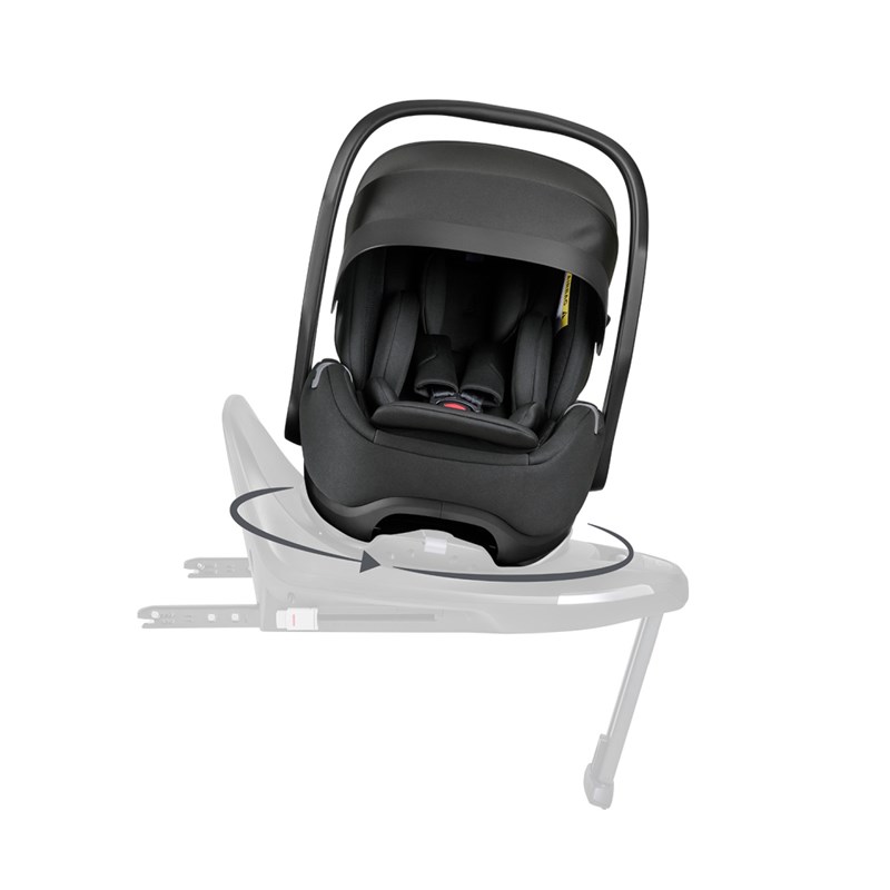 KIKKA BOO I-CLASS PLUS,I-SIZE,AUTOSJEDALICA 40-105CM,NOIR