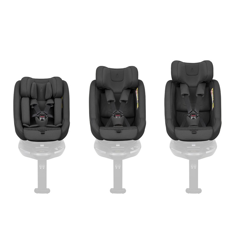 KIKKA BOO I-CLASS,I-SIZE,AUTOSJEDALICA 40-87CM,GOYA NOIR