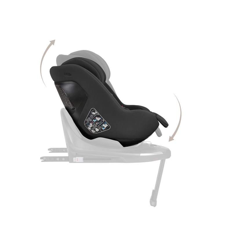 KIKKA BOO I-CLASS,I-SIZE,AUTOSJEDALICA 40-87CM,GOYA NOIR