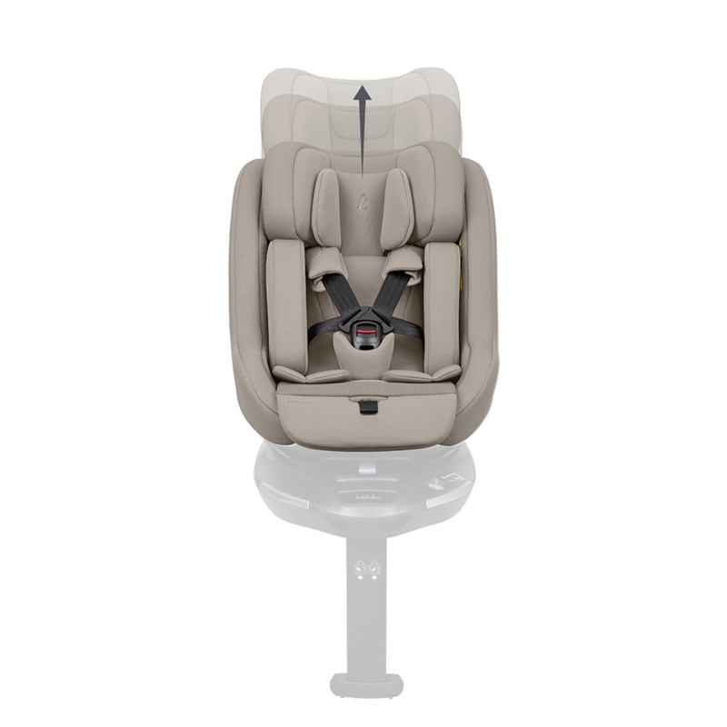 KIKKA BOO I-CLASS,I-SIZE,AUTOSJEDALICA 40-87CM,GOYA CHAMPAGN