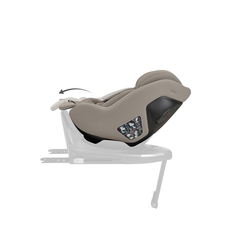 KIKKA BOO I-CLASS,I-SIZE,AUTOSJEDALICA 40-87CM,GOYA CHAMPAGN