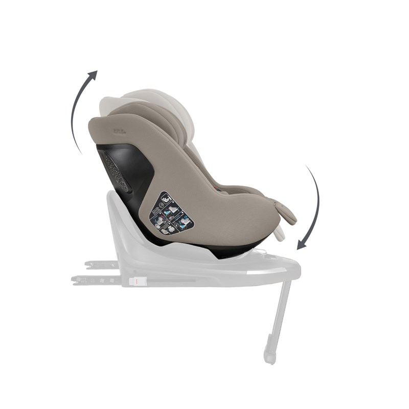 KIKKA BOO I-CLASS,I-SIZE,AUTOSJEDALICA 40-87CM,GOYA CHAMPAGN