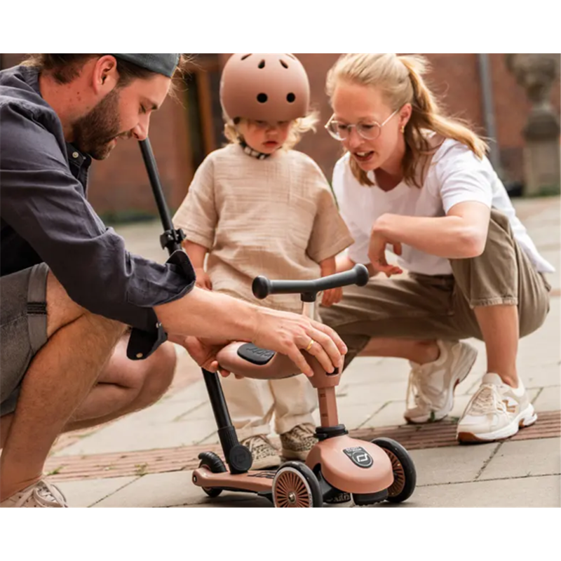 SCOOT AND RIDE HIGHWAYKICK 1 PUSH AND GO MOCHA