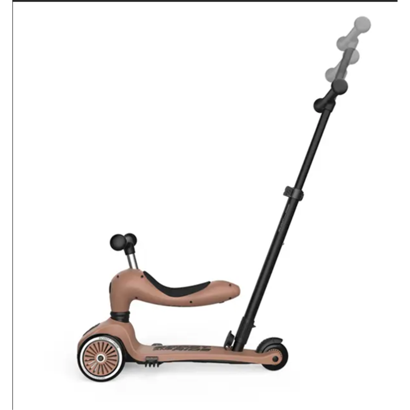 SCOOT AND RIDE HIGHWAYKICK 1 PUSH AND GO MOCHA