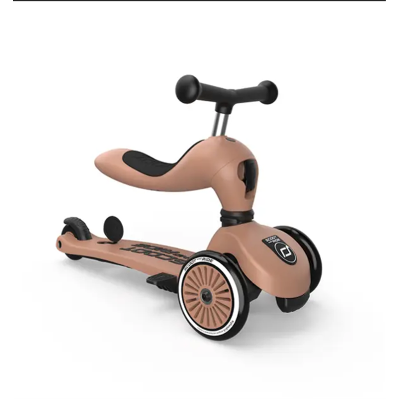SCOOT AND RIDE HIGHWAYKICK 1 PUSH AND GO MOCHA
