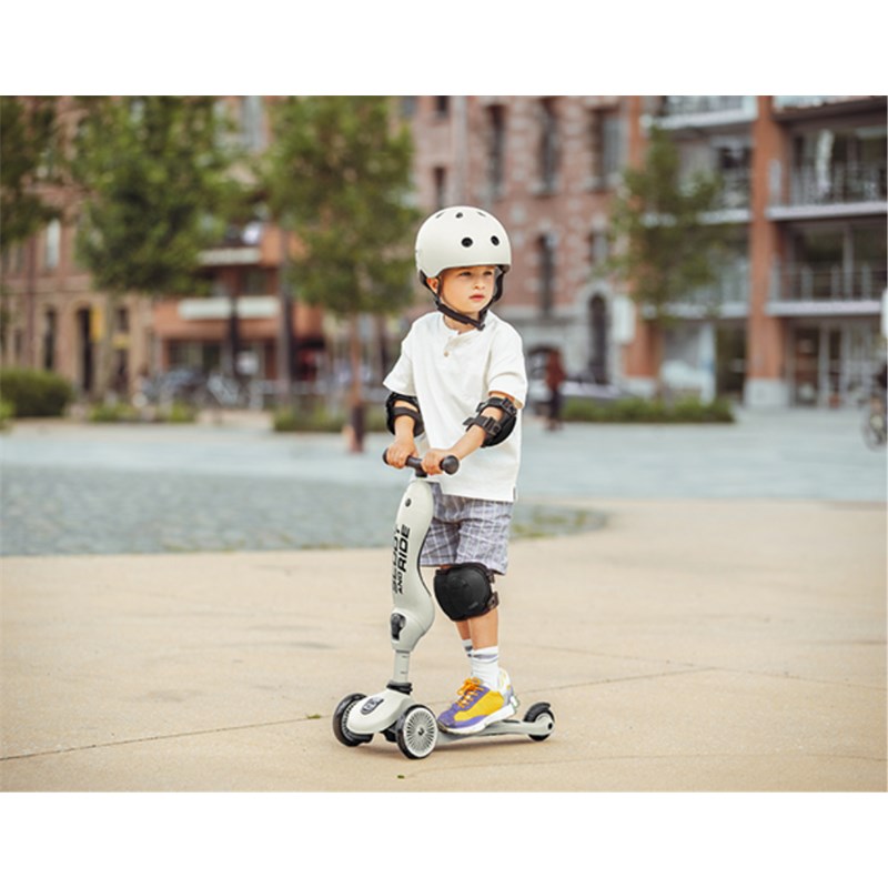 SCOOT AND RIDE ŠTITNICI ZA LAKTOVE I KOLJENA XXS BLACK